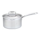 ステンレス ビタクラフト・プロ 片手鍋 (蓋付)20cm No.0112 (9-0051-0403)