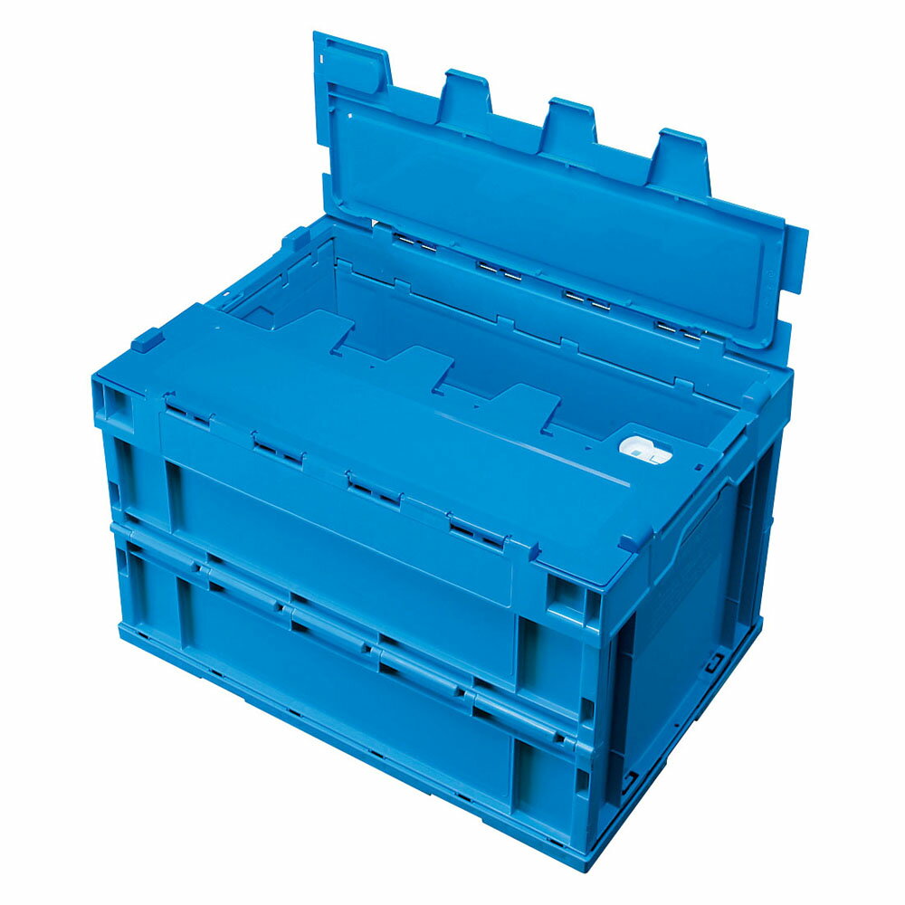 セキスイ 折りたたみ コンテナ　OC-50Lロック付フタ一体型 　プラスチック製 保管ボックス 運搬ボック..