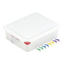 アラベン 密封カバー付食品保存コンテナー 1/2 100mm 3033 (9-0128-0105)(3)