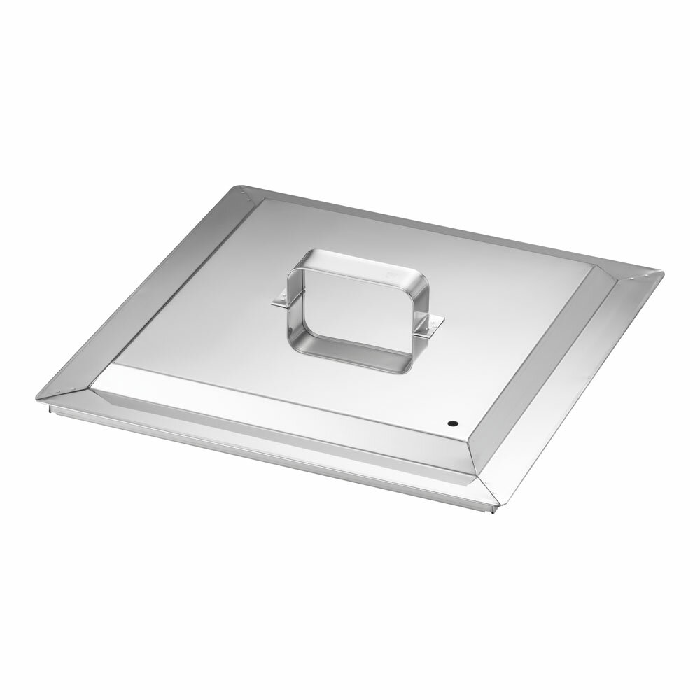 SA21-0角蒸器 39cm用：蓋 業務用 ステンレス製 蒸し物ふた(9-0409-0310)