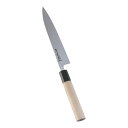 正本 本霞 玉白鋼 水牛柄ペティーナイフ (両刃)16.5cm (9-0310-0801)