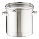 18-8密閉式容器 CTLタイプ CTL-24 業務用 ステンレス製 保存容器 持ち手付き ワンタッチ開閉 給食(9-0197-0301)