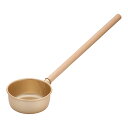 ゴールド アルマイト 水杓 11cm 柄杓 杓子 ひしゃく 給食用品(9-0202-0403)