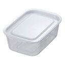 楽ちんパック 角型 クリアーホワイト 950ml(1個入) (9-0241-0306)
