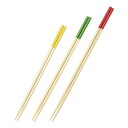 竹製 カラー菜箸3点セット (27cm・30cm・33cm) (9-0434-0301)