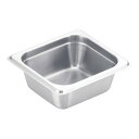 18-8ホテルパン2 1/6×65mm 85162 Mauviel 卓上用 テーブルサービス COPPER+STAINLESS STEEL(9-0125-03...