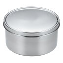 SA18-8ツマミなし丸バター入 14cm (9-0219-1305)
