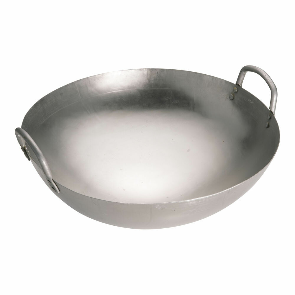 陳枝記 両手鉄鍋　14インチ WKI014 (9-0419-0101)