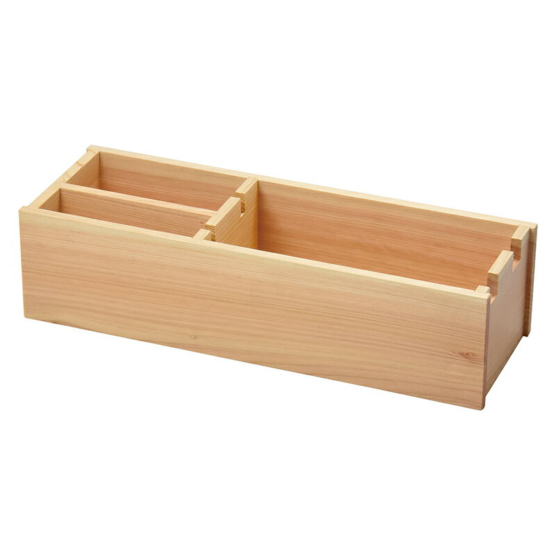 ひのき・包丁&料理箸置き箱 44×15×H11cm/包丁置き 包丁掛 庖丁 ナイフ 菜箸 収納 料理中 置き場 日本食..