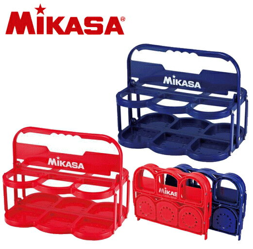 MIKASA ミカサ 折りたたみ式 ボトルキャリア(6本入) 直径9.5cmのボトルまで使用可能 サイズ：340×265×240mm BC-6