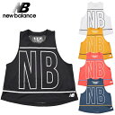 【最終セール価格 】SALE New Balance ニューバランス (WT01223) レディース NBRC ビッグロゴタンク タンクトップ トレーニングウェア スポーツウェア