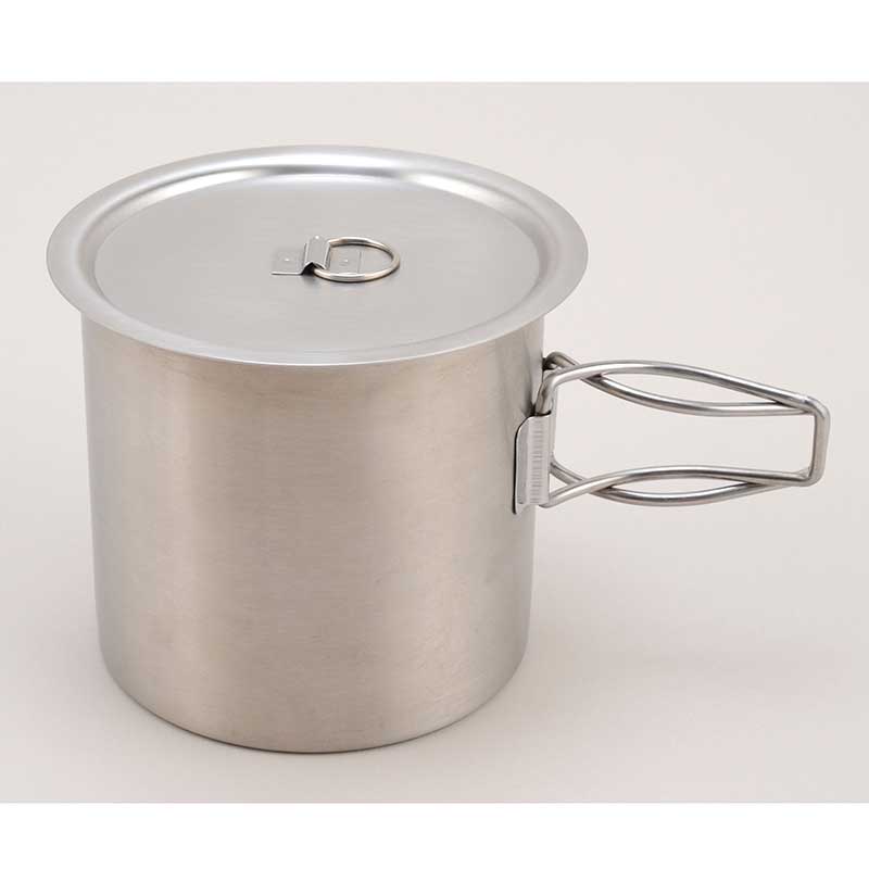 PTYGRACE プリグレース (PY-C011) 2WAYライスクッカーセット 収納袋付 （Made in TUBAME） 炊飯 ステンレス 軽量 コンパクト 食器 調理 料理 湯沸かし 防災 バーベキュー アウトドア キャンプ ソロキャン メイドインツバメ 燕三条製 片力商事