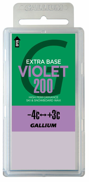 GALLIUM ꥦ (SW2079) EXTRA BASE WAX ȥ١å VIOLET (200g)  Ρܡɷ ƥʥ  塼ʥå