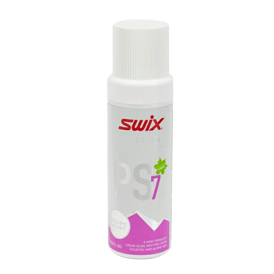 SWIX　PRO PERFORMANCE SPEED PSL フッ素フリーのベースワックス FIS・SAJ適合 FIS・SAJ適合ベースワックス (リキッドタイプ) 素材：パラフィン 内容量：80ml 生産国：ノルウェー -2℃～-8℃ 【納期目安：土日祝を除く5～10営業日】 ※メーカーの在庫状況により変動します。 こちらはメーカー取り寄せの商品となります。 ご注文後にメーカーへ在庫確認を行い発注となりますので、通常の商品よりも長めに納期をいただいております。 ご理解とご了承のほどお願いいたします。 【ご注意】 ・メーカーの在庫状況によりご注文をキャンセルする場合がございます。 ・在庫確認後の決済処理となりますので前払いなどの場合は支払いメールが届くまでにタイムラグが発生する場合がございます。上記掲載商品の価格は、この通販サイトのみの販売価格となっております。 弊社実店舗での販売時は値段が異なることがございます。 ご理解とご了承を賜れますと幸いです。