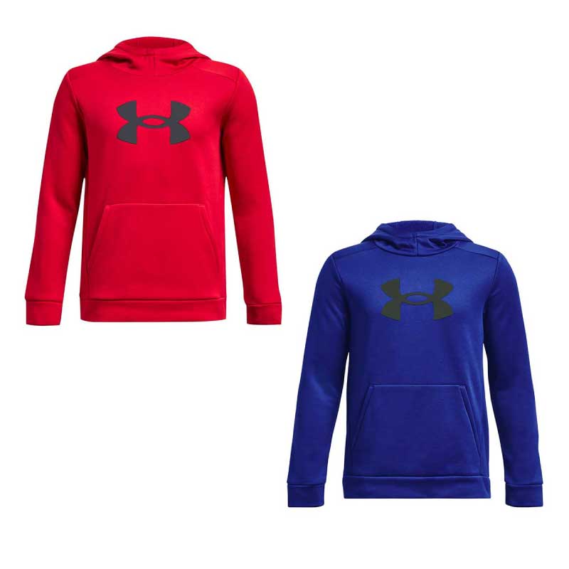 アンダーアーマー UNDER ARMOUR UAアーマーフリース ビッグロゴ フーディー ジュニア 1379799