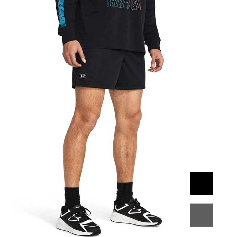 乐天商城 - アンダーアーマー UNDER ARMOUR UAアイコン メッシュショーツ メンズ 1383355
