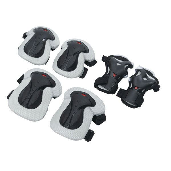kaiser カイザー (KW-172) プロテクターセット トレーニング ファミスポーツ 運動 肘 膝 ガード 自転車 一輪車 インラインスケート スケートボ...
