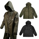 COVERWORK カヴァーワーク パッカブルオックスフォードフルジップヤッケ(パンツ別売) M L LL 3L 4L 5L ブラック オリーブ メンズ レディ...
