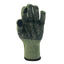 COVERWORK カヴァーワーク アクリルパイル起毛手袋シリコンすべり止め M L グリーン メンズ レディース ユニセックス FT-374411
