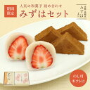 みずはセットいちご大福・本わらび餅入り のし紙可 送料無料 | 白あん 大粒苺 ギフト 京都 和菓子 取り寄せ 通販 人気 絶品 有名 苺大福 【いちご大福の消費期限は到着日当日】【北海道・秋田・青森・岩手・沖縄への発送不可】 保存料不使用 その1