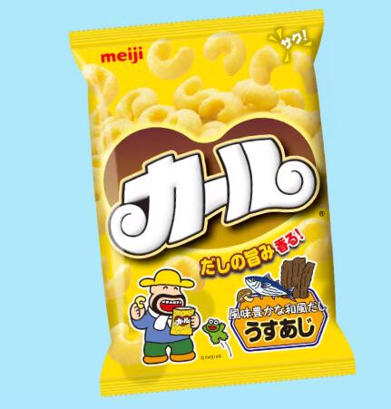 明治 カールうすあじ 68g 10袋セット　お菓子 詰め合わせ 駄菓子 まとめ買い スナック菓子 明 ...