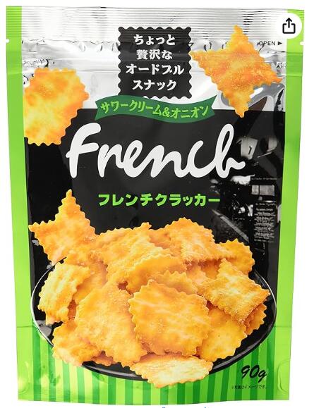Rakuten - NSIN 90g フレンチクラッカーサワークリームオニオン　12袋