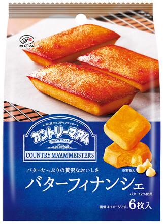 不二家 6枚 カントリーマアムマイスターズ（バターフィナンシェ）×5箱