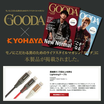 iPhone 充電 ケーブル 断線防止 MFi 認証 ライトニング ケーブル iPhone12 iPhone11 iPhone se iPhone8 iPad 各種対応 急速充電 15cm / 50cm / 1.2m / 2m 高速データ転送対応 強靭 タフケーブル KYOHAYA RTBD120L