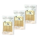 犬 デンタルガム ガム おやつ 無添加 国産 デンタルスティック Mサイズ 10本入り ×3 Wowono! ワオーノ! 犬用ガム 犬ガム 無着色 歯石除去 口臭予防 天然素材 小型犬 中型犬 大型犬