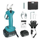 充電式 電動剪定バサミ 電動バサミ バッテリー付き 充電式電動剪定ばさみ 枝切り電動はさみ 充電式 コードレス 21V 大容量バッテリー付き口角度変換可能 小型 ミニ 切断枝径35mm 園芸用ばさみ 植木 庭木 果樹