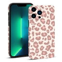 iPhone13ケースかわいいおしゃれ可愛いピンクヒョウ柄スマホケース韓国ins風人気オシャレあいふぉん13ケーススマホカバーユニークおもしろ豹柄レディースソフ...
