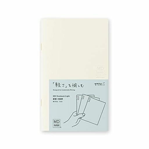 DESIGNPHILミドリ(MIDORI)ノートMDノートライト新書方眼罫3冊組A15302006