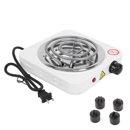 Atyhaoミニ電気ストーブ卓上ヒーター小型ヒーターホーム電気ストーブボルト屋外グリル加熱調理器火力調節加熱電気ストーブボルト屋外グリル1000wミニ電気ストーブ(605g)