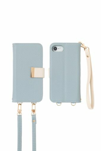 MINTYiPhoneSE第3世代第2世代ケースiPhone8iPhone7ケース全4機種対応手帳型ショルダーストラップバイカラーグレイッシュブルーxエクリュ MINTYiPhoneSE第3世代第2世代ケースiPhone8iPhone7ケース全4機種対応手帳型ショルダーストラップバイカラーグレイッシュブルーxエクリュ