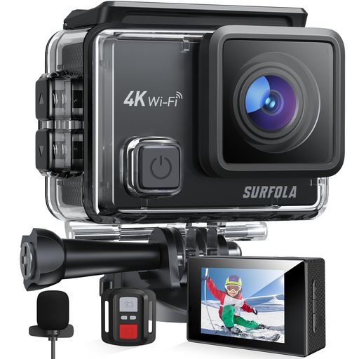 󥫥 4K 30FPS 20MP EIS֤ ǥ奢륫顼꡼ 楫 ݡĥ ޥ 170ٵ...