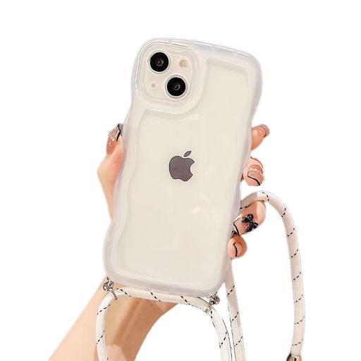 Rakuten - GodfuniPhone13用ケーススマホケーススマホショルダー首掛け/斜め掛けおしゃれスマホショルダークリアTPU保護カバー首掛け肩掛け斜めがけスマホケースかわいい携帯カバー落下防止滑り止め…