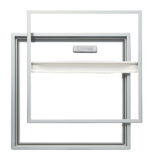 ダイケンホーム床点検口気密タイプ15mmフロア用SHW345型シルバー