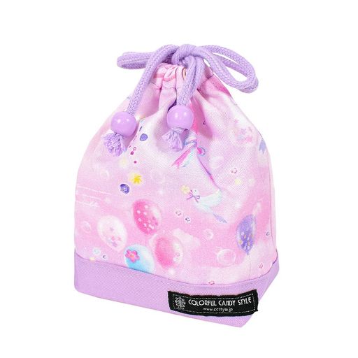 樂天商城 - COLORFULCANDYSTYLE巾着小コップ袋女の子巾着袋子供用小学生入学入園パステルバルーンN3585400