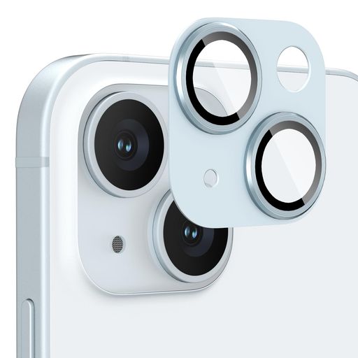PODICKレンズカバーIPHONE15/15PLUS用カメラフィルムアルミ合金製9H強化ガラス傷防止レンズ保護耐衝撃アイフォン15/15プラス用カメラ保護高透過率黒縁取り露出オーバー防止カメラレンズプロ…
