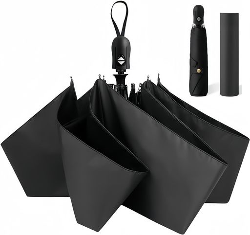 日傘超軽量227gワンタッチ自動開閉折りたたみ傘UVカット率100%完全遮光遮熱紫外線遮断折り畳み日傘頑丈..