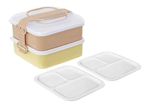 サンコープラスチック弁当箱ピクニッ...