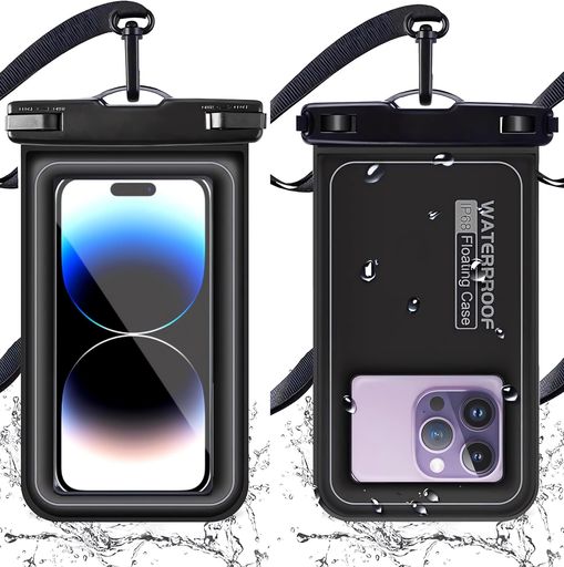 【2024新登場 完全防水】スマホ 防水 ケース 水に浮く IP68認証 クリア 顔認証 撮影 通話 画面操作 衝突防止/落下防止スポンジ保護ケース PHONE 15/14 /13 PRO MAX 12 11 XR SE ANDROID