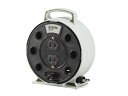 ハタヤ (HATAYA) ホームリール 5M 屋内用 温度センサー内蔵 コンセント2口 1200W 日本製 軽量 コードリール コンパクト 電源 手巻き リーラ...