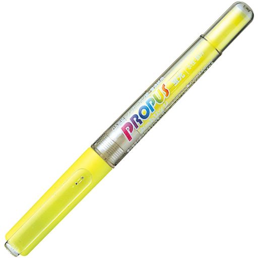 三菱鉛筆蛍光ペンプロパスカートリッジ式PUS155.2黄10本