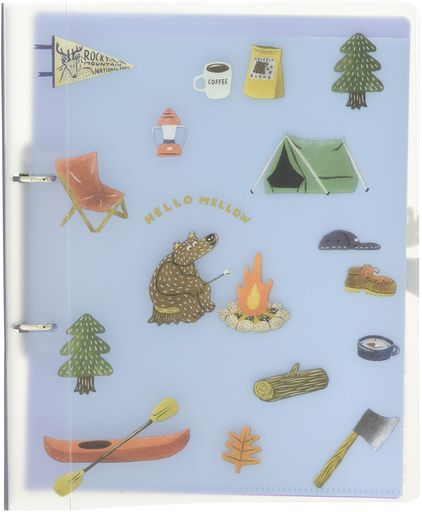 グリーティングライフバインダーB52穴アウトドアキャンプオカタオカOKZ-31