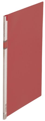 キングジムレールファイルハッサムファイル収納約30枚A4タテ赤517N-R