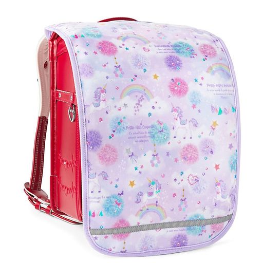 COLORFUL CANDY STYLE ランドセルカバー 女の子 反射材付き 入学準備 入学祝い 雨 安心 安全 ユニコーンファンタジー N4150800