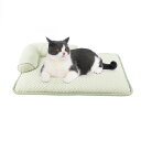 PETO-RAIFUペットマット猫犬用枕付きマット接触冷感ペットベッドペットシーツペット敷きパッドペットごろ寝マットソフトクールマット夏用クールマット暑さ対策ひんやり軽量涼しい快適…