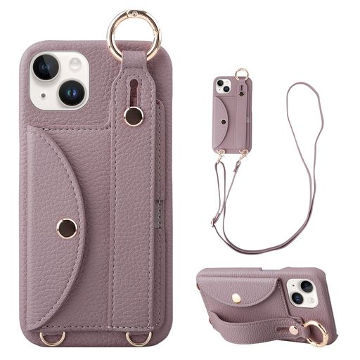 iPhone14対応スマホケースiphone14手帳型カバー肩掛け首かけ斜めがけショルダーケースアイホン14財布型ケース保護フィルムプレゼントあ..