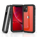 防水ケースiPhone11ProMaxケース完全防水耐衝撃防雪防塵超薄型軽量IP68米軍規格無線QI充電対応360°全面保護クリア透明保護タッチパネルスクリーン付き操作便利脱着簡単水中写真キズ落下防止